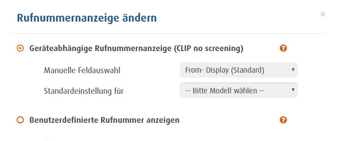 Screenshot für CLIP no screening