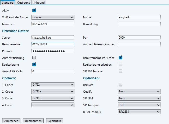 Astimax Easybell Einrichtung 01