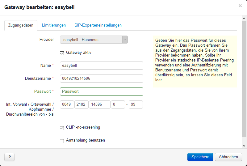 Bearbeiten Sie Das Neues Gateway 3