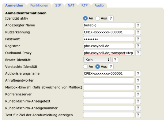 Daten Im Login Bereich Eingeben 2