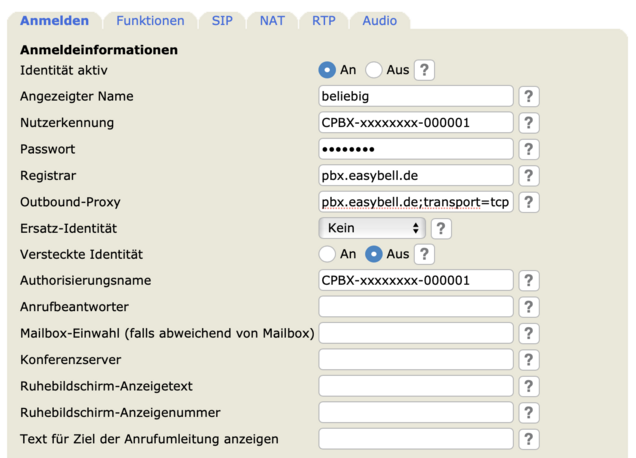 Daten Im Login Bereich Eingeben 2