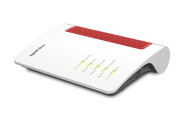 Abbildung einer weißen FritzBox7690 